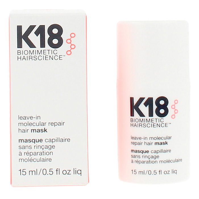K18 LEAVE-IN Mascarilla Reparación 15 ml Cabello Dañado Sin Enjuague