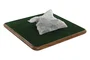 DKD Home Decor Tablero de Ajedrez Acacia y Arce Marrón 36x36x2 cm