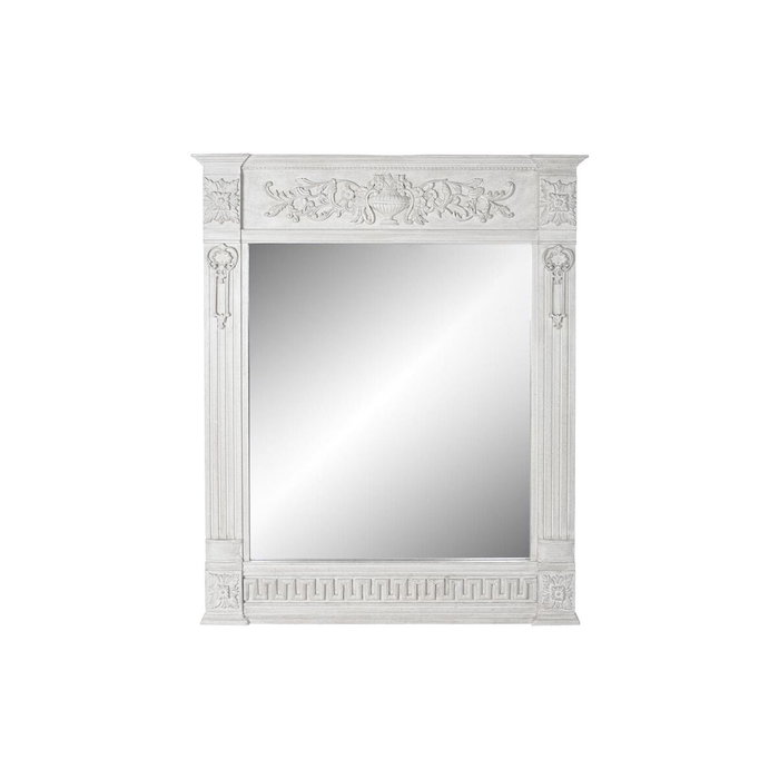 DKD Home Decor Espejo de Mango y MDF Gris 133x167 cm