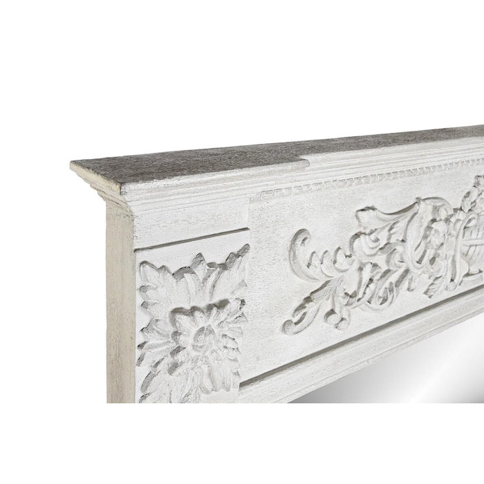 DKD Home Decor Espejo de Mango y MDF Gris 133x167 cm
