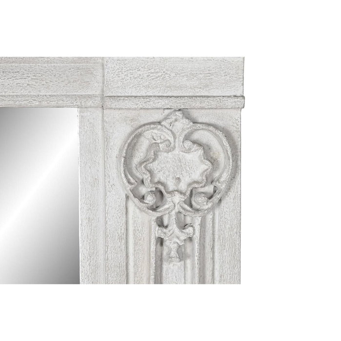 DKD Home Decor Espejo de Mango y MDF Gris 133x167 cm