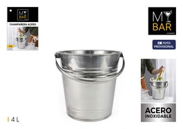 Inde Champañera de Acero 4L (20x20 cm) (6 Unidades)