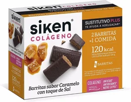 Siken Colágeno Barrita Caramelo 8 U