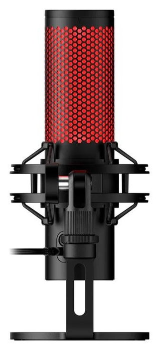 HyperX QuadCast 2 Black-Red Micrófono USB para Podcasts y Streaming HyperX QuadCast 2 Black-Red Micrófono USB para Podcasts y Streaming
