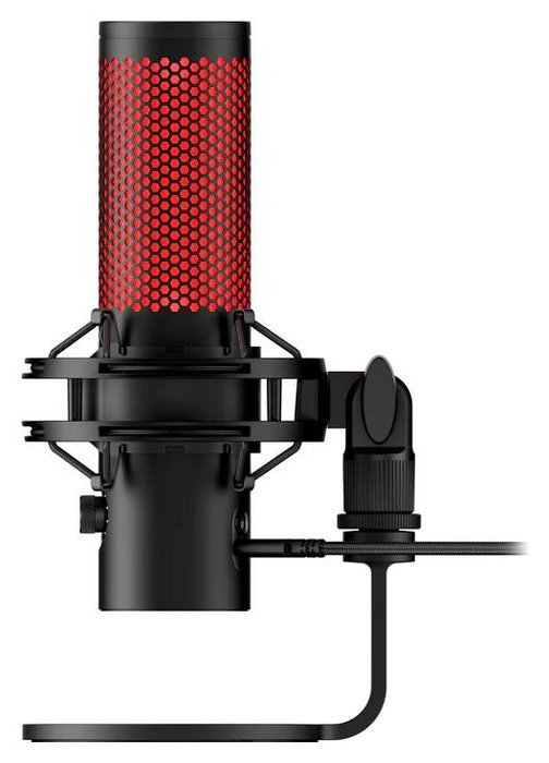 HyperX QuadCast 2 Black-Red Micrófono USB para Podcasts y Streaming HyperX QuadCast 2 Black-Red Micrófono USB para Podcasts y Streaming