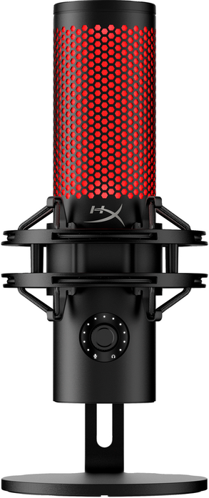 HyperX QuadCast 2 Black-Red Micrófono USB para Podcasts y Streaming HyperX QuadCast 2 Black-Red Micrófono USB para Podcasts y Streaming