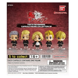 Bandai Lote Gashapon 30 artículos Tokyo Revengers Capsule Figure Collection SP