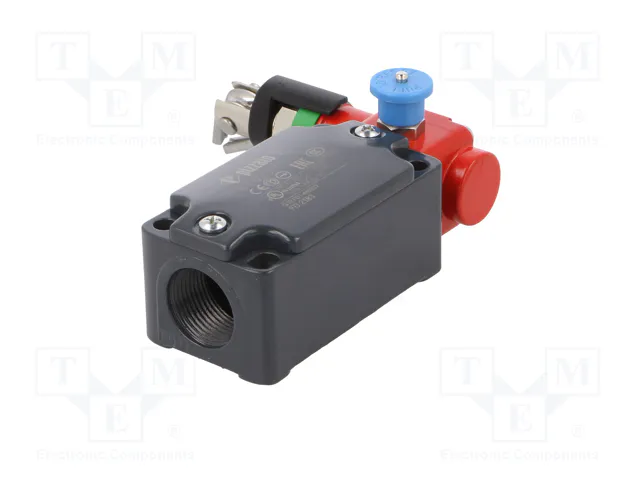 PIZZATO ELETTRICA Interruptor de seguridad de cuerda FD, unilateral, NC x3, IP67