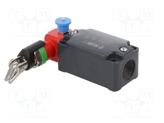 PIZZATO ELETTRICA Interruptor de seguridad de cuerda FD, unilateral, NC x3, IP67