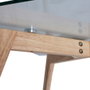 Home Deco Factory Mesa Rectangular de Cristal