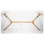 Home Deco Factory Mesa Rectangular de Cristal