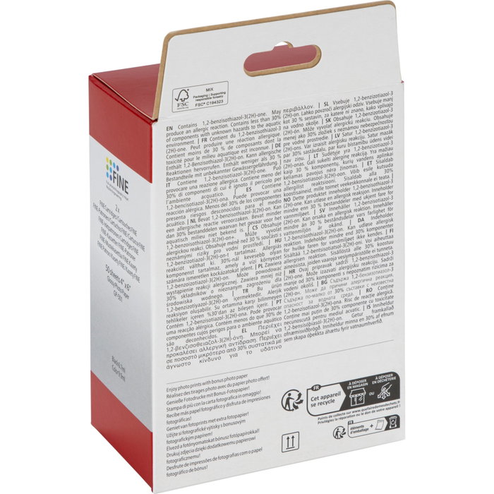 Canon PG-595/CL-586 Photo Value Pack con Papel Fotográfico 10x15 cm Canon PG-595/CL-586 Photo Value Pack con Papel Fotográfico 10x15 cm