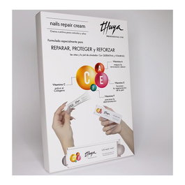 Thuya Expositor Nails Repair Cream Crema Reparadora Uñas 8 Unidades