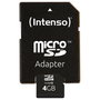 Intenso Tarjeta MicroSDHC de 4 GB Clase 10 con adaptador