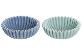 DKD Home Decor Centro de Mesa de Resina Hangzhou design 26a, Pack de 2, Surtido de Colores