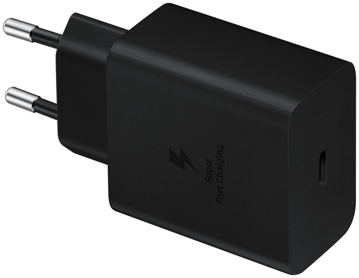 Samsung EP-T4510 Cargador de 45 W Negro con Cable USB-C Samsung EP-T4510 Cargador de 45 W Negro con Cable USB-C