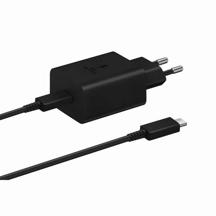 Samsung EP-T4510 Cargador de 45 W Negro con Cable USB-C Samsung EP-T4510 Cargador de 45 W Negro con Cable USB-C