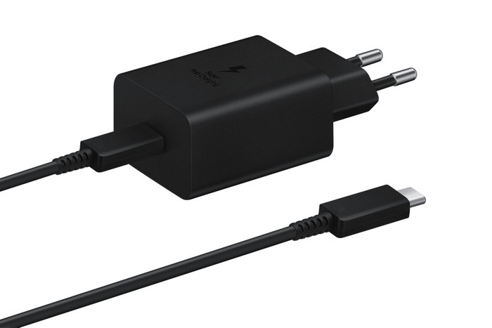 Samsung EP-T4510 Cargador de 45 W Negro con Cable USB-C Samsung EP-T4510 Cargador de 45 W Negro con Cable USB-C
