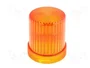 AUER SIGNAL Pantalla Naranja Ø60x77mm para Bombilla BA15D