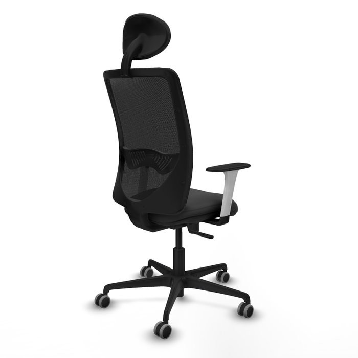 PIQUERAS Y CRESPO Silla de oficina Zulema con mecanismo Sincro, Gris oscuro y Negro PIQUERAS Y CRESPO Silla de oficina Zulema con mecanismo Sincro, Gris oscuro y Negro