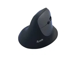 Equip Ratón Ergonómico Vertical 245120 Dual Mode RF Wireless y Bluetooth Negro