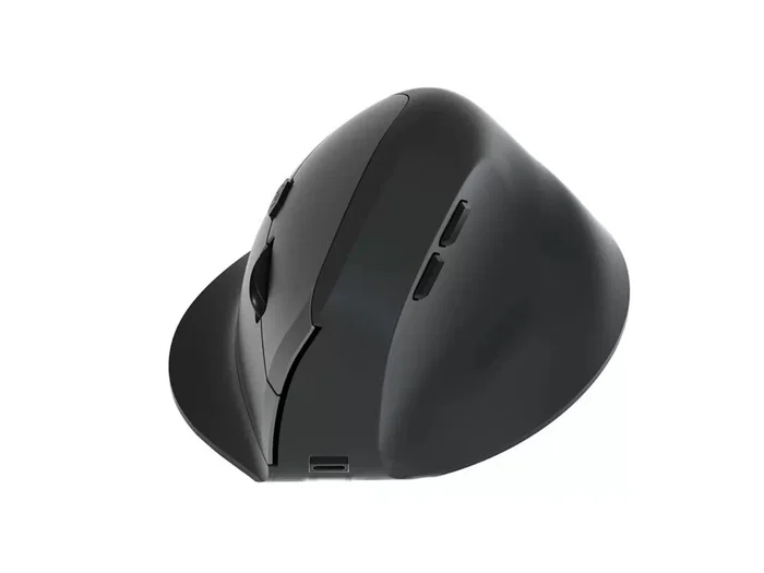 Equip Ratón Ergonómico Vertical 245120 Dual Mode RF Wireless y Bluetooth Negro
