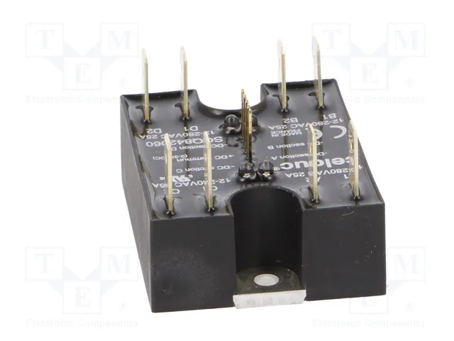 CELDUC Relé de semiconductor SCQ 25A 4 canales CELDUC Relé de semiconductor SCQ 25A 4 canales