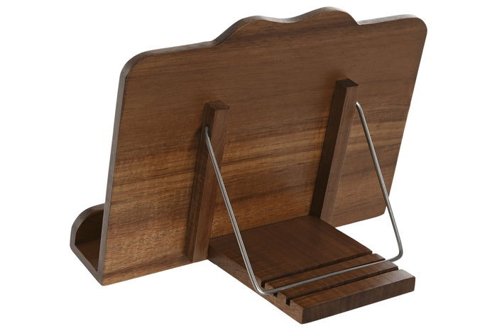DKD Home Decor Atril de Acacia Natural para Tablet 25x19x5 cm