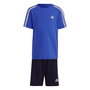 Conjunto Deportivo para Niños Adidas 3S Co Azul