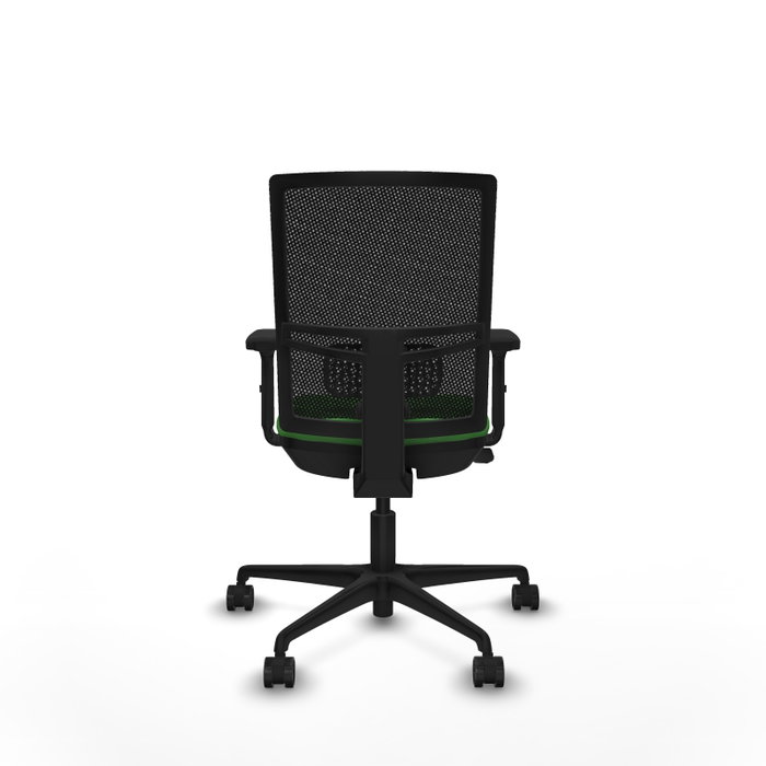PIQUERAS Y CRESPO Silla de oficina Yunquera con mecanismo Sincro/Traslack, Verde y Negro PIQUERAS Y CRESPO Silla de oficina Yunquera con mecanismo Sincro/Traslack, Verde y Negro