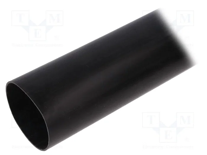 HELLERMANNTYTON Tubo termoretráctil con pegamento 68mm 1m negro HELLERMANNTYTON Tubo termoretráctil con pegamento 68mm 1m negro