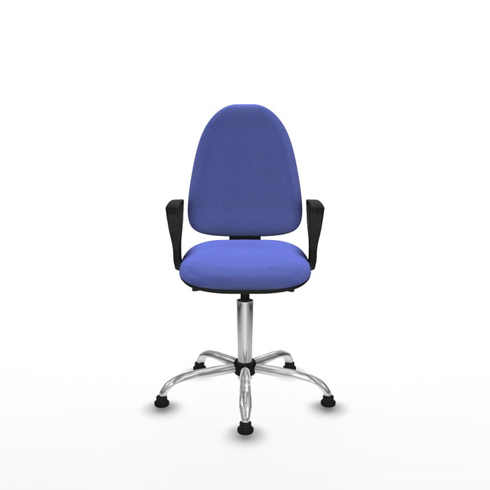 PIQUERAS Y CRESPO Silla de oficina Aýna Azul claro con mecanismo Asincro