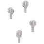 Striebel & John Set de 4 unidades para pared hueca UZ91P4