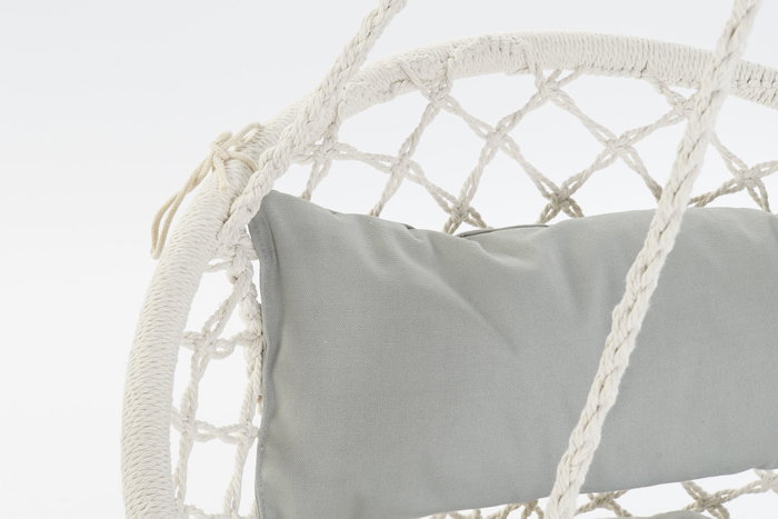 DKD Home Decor Silla Colgante Terraza Y Jardin Crudo Gris 62 x 123 x 82 cm DKD Home Decor Silla Colgante Terraza Y Jardin Crudo Gris 62 x 123 x 82 cm
