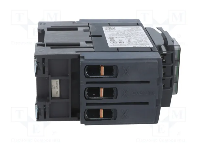 SCHNEIDER ELECTRIC Contactor TeSys D LC1D50AG7 120VAC SCHNEIDER ELECTRIC Contactor TeSys D LC1D50AG7 120VAC