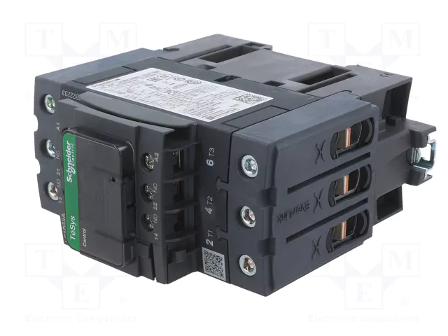 SCHNEIDER ELECTRIC Contactor TeSys D LC1D50AG7 120VAC SCHNEIDER ELECTRIC Contactor TeSys D LC1D50AG7 120VAC