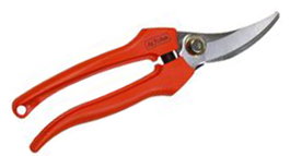 ALTUNA Tijera Profesional 1260 Inox de 18 cm para Vendimia Curva con Mango de Fibra