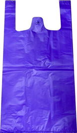 BOLSAS Bolsa De Asa Anónima 42x53 cm 50 Micras 70% Reciclado Violeta Paquete 1 kg