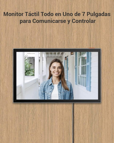 EZVIZ HP7-R200-1W2TFC Videoportero Conectado 2K con Monitor Táctil Todo en Uno y Audio Bidireccional