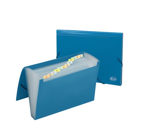 Clasificador Acordeon Forofis Pp Opaco A4 12 Dptos. Gomas Azul Clasificador Acordeon Forofis Pp Opaco A4 12 Dptos. Gomas Azul