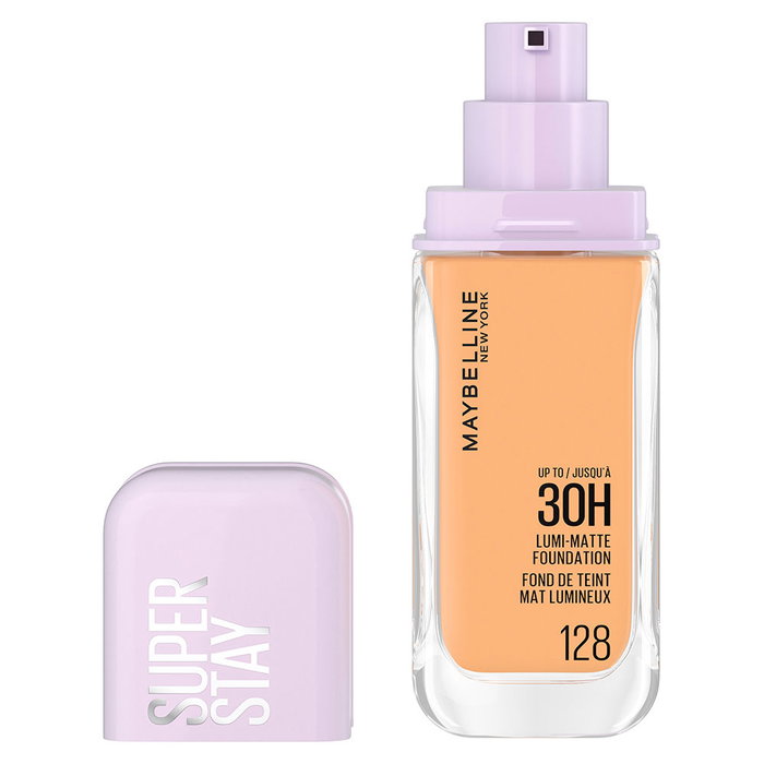 Maybelline #128 Base de Maquillaje Lumi Matte Foundation 30H, Acabado Mate Luminoso, 30 Horas de Duración, 30 ml Maybelline #128 Base de Maquillaje Lumi Matte Foundation 30H, Acabado Mate Luminoso, 30 Horas de Duración, 30 ml