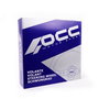 Occ Motorsport Volante Track Desplazado en Piel Vuelta con Brazos Negros