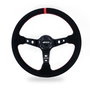 Occ Motorsport Volante Track Desplazado en Piel Vuelta con Brazos Negros