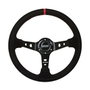 Occ Motorsport Volante Track Desplazado en Piel Vuelta con Brazos Negros