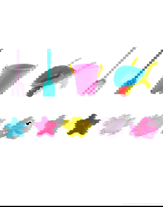 Divertido conjunto cubo con accesorios para playa MARBUENO SUMMER 10552 Divertido conjunto cubo con accesorios para playa MARBUENO SUMMER 10552