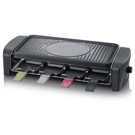 Severin Raclette-Grill RG 9646, negro, 1400 W
