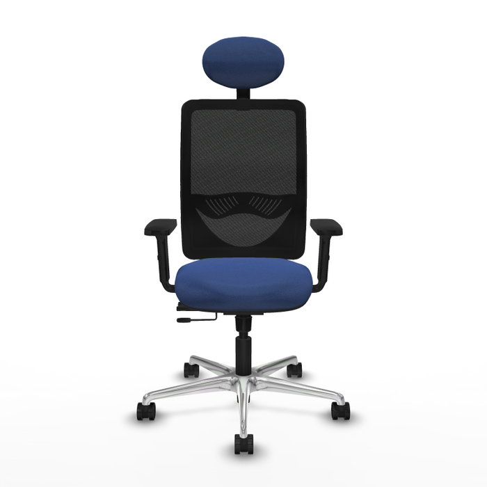 PIQUERAS Y CRESPO Silla de oficina Zulema Azul marino y Negro PIQUERAS Y CRESPO Silla de oficina Zulema Azul marino y Negro