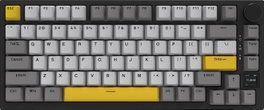 Ajazz AK820 Pro Teclado Mecánico Inalámbrico Flying Fish Switch RGB Negro y Gris