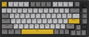 Ajazz AK820 Pro Teclado Mecánico Inalámbrico Flying Fish Switch RGB Negro y Gris