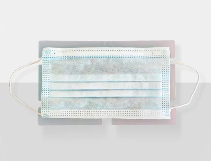Pardo Portamascarilla Plegable de Polipropileno Transparente 10x60x90 mm Pardo Portamascarilla Plegable de Polipropileno Transparente 10x60x90 mm